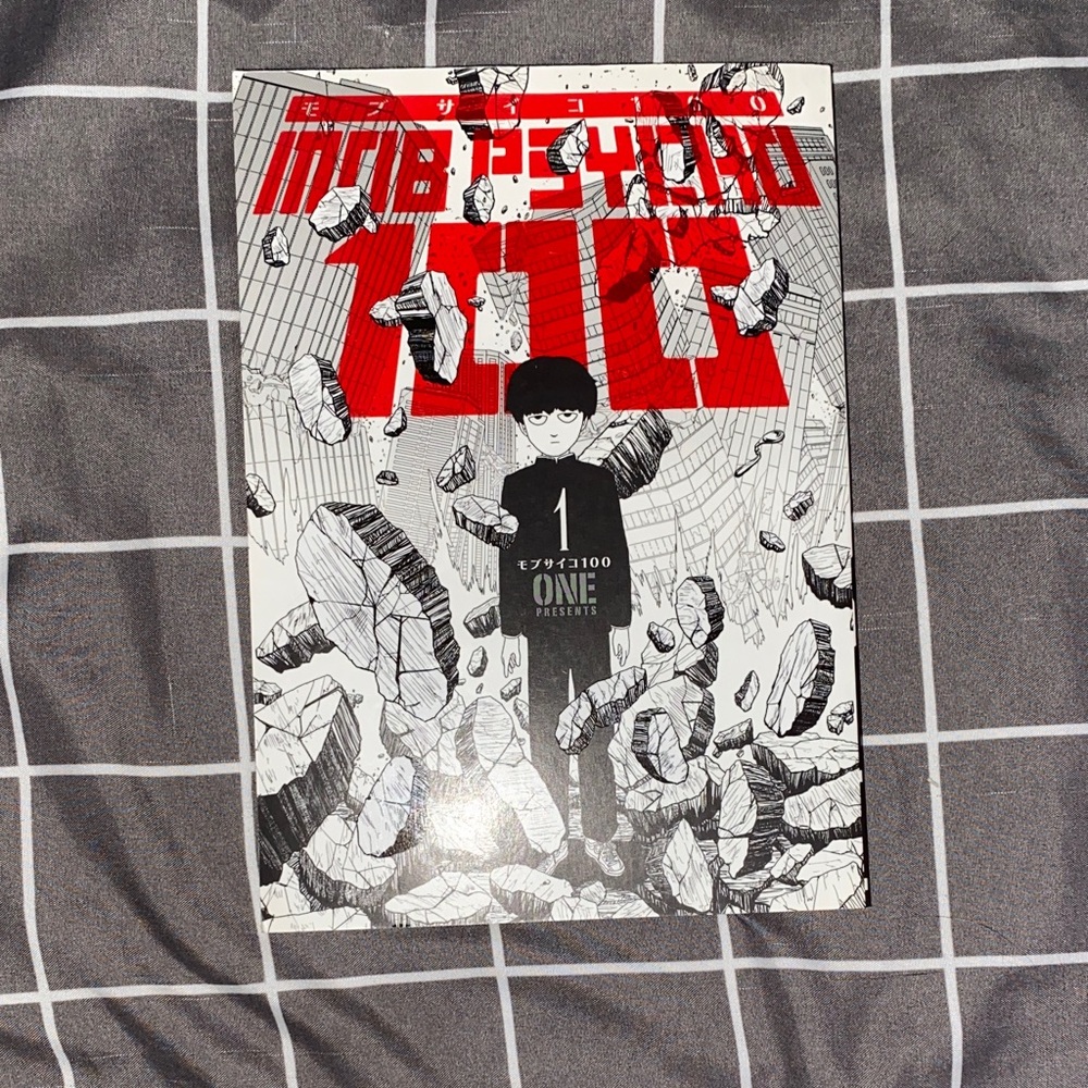 Manga Volume 1 with Red and Black Cover